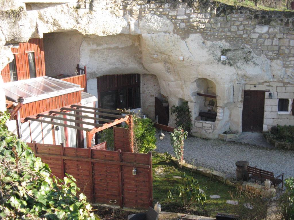 Les Troglos De Beaulieu Loches Exterior foto