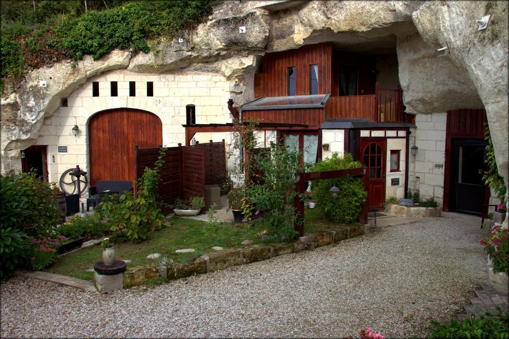 Les Troglos De Beaulieu Loches Exterior foto