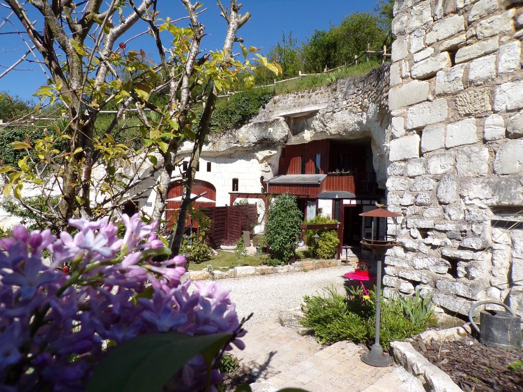 Les Troglos De Beaulieu Loches Exterior foto